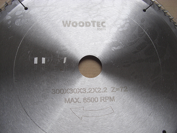 Пила основная Woodtec ф300х30х3,2/2,2 Z96FZ/TR