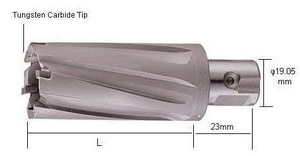 Сверло корончатое с твердосплавными зубьями (TST) хв-к W19, D=55, L=200