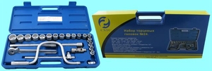 Набор торцевых дюймовых головок №24 1/2" из 24шт. (5/16"- 1 1/4") "CNIC" в пласт. кейсе (упакованы по 5шт.) (cnic47838)