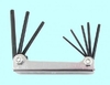 Набор ключей Шестигранных TORX из  8шт (T9,Т10,Т15,Т20,Т25,Т27,Т30,T40) в метал. корпусе СrV "CNIC" (2210) (cnic48762)