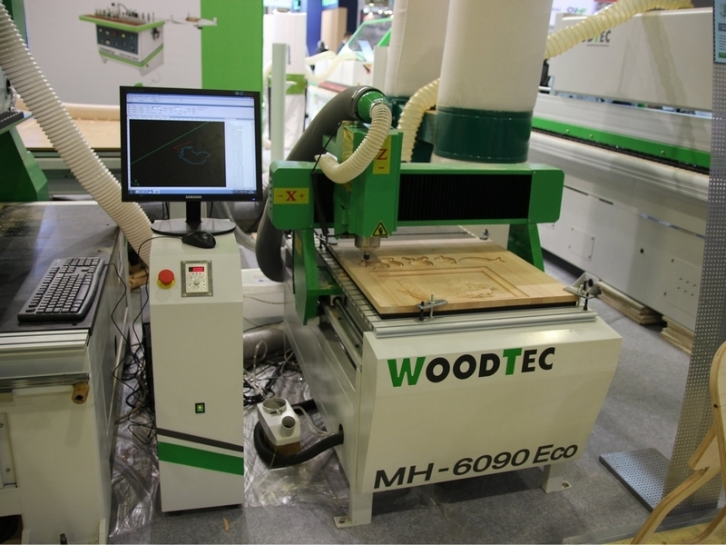 Фрезерно-гравировальный станок с чпу WoodTec MH 6090 1,5 ECO