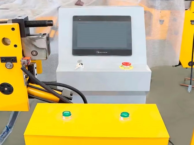 Автоматический трубогибочный станок с ЧПУ DW38CNC