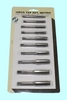 Набор метчиков из 10 штук (М6-М12) 9ХС в блистере (SC010-1) "CNIC" (cnic65515)