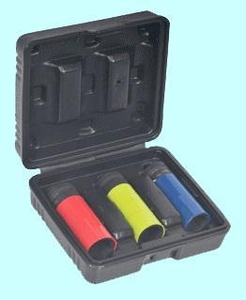 Набор торцевых ударн. головок  1/2" из 3шт (17,19,21мм) L=85мм для колёс АвтоDело (39233) (cnic68306)