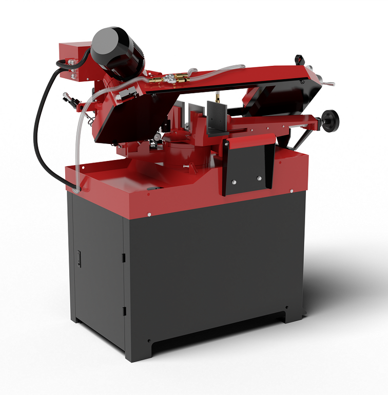 Ручной ленточнопильный станок с поворотной рамой MetMachine LSZ1525