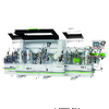 Автоматический кромкооблицовочный станок WoodTec EdgeMatic 400