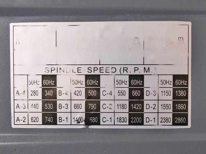 Вертикально-сверлильный станок B16 (220v) (выставочный образец)