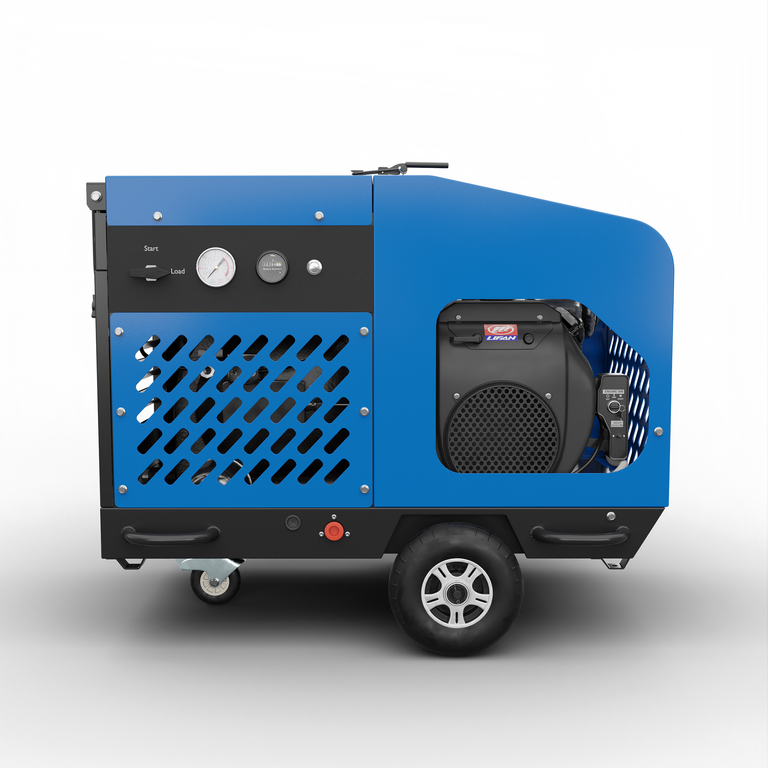 Бензиновый стационарный компрессор Borey20-7F